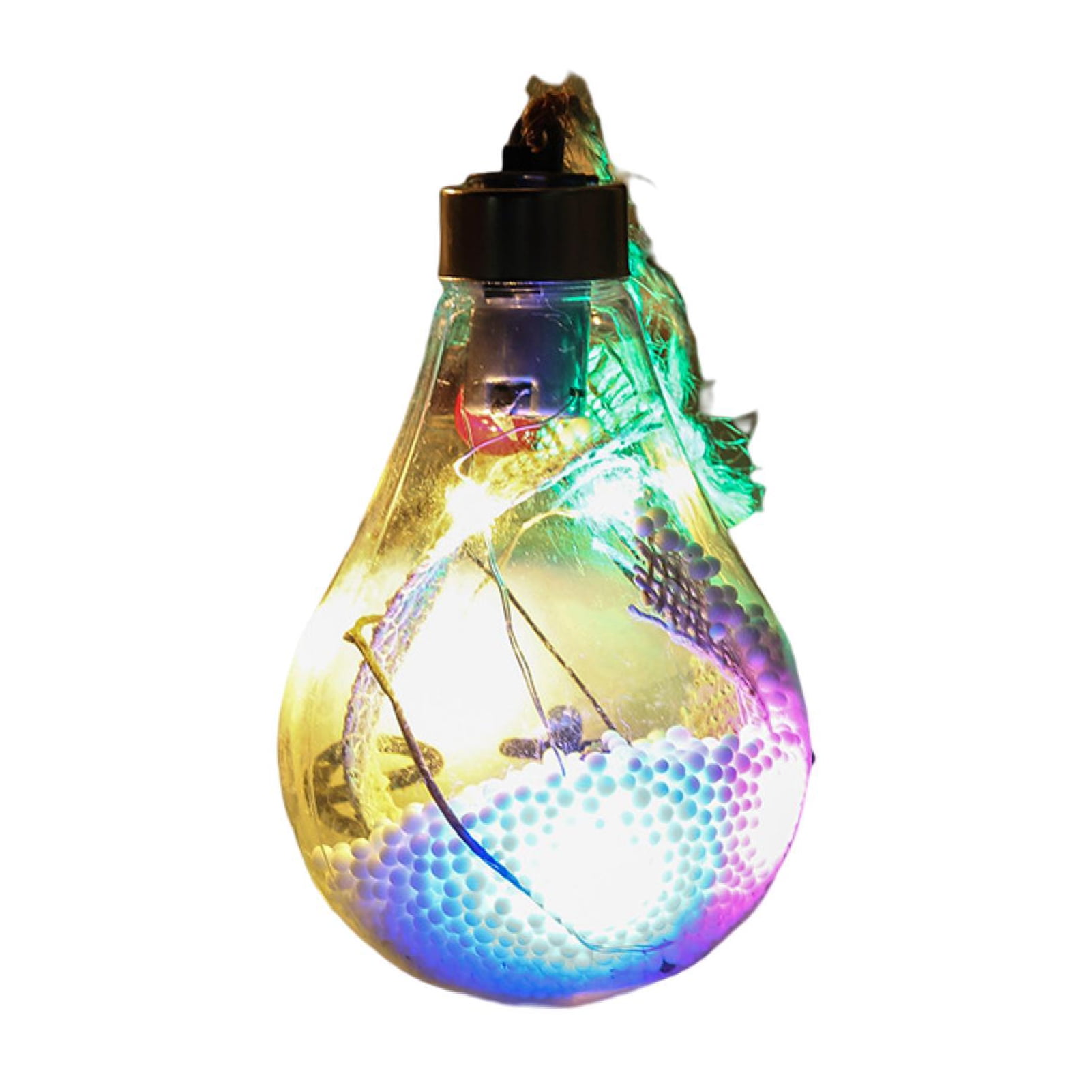 Christmas LED Bulb Luminous Decorative Portable Xmas Tree LED Decoration Light for Home