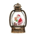 thumbnail image 1 of Christmas LED Lantern Night Light – Battery Operated Hanging Xmas Light with Santa & Tree, Warm Glow, Tabletop Decor for Home, Party, Kids Room, 1 of 5