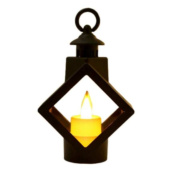 Christmas LED Lanterns Candlestick Hanging Lanterns For Tree Home Decor Outdoor And Indoor Christmas Mood Lights