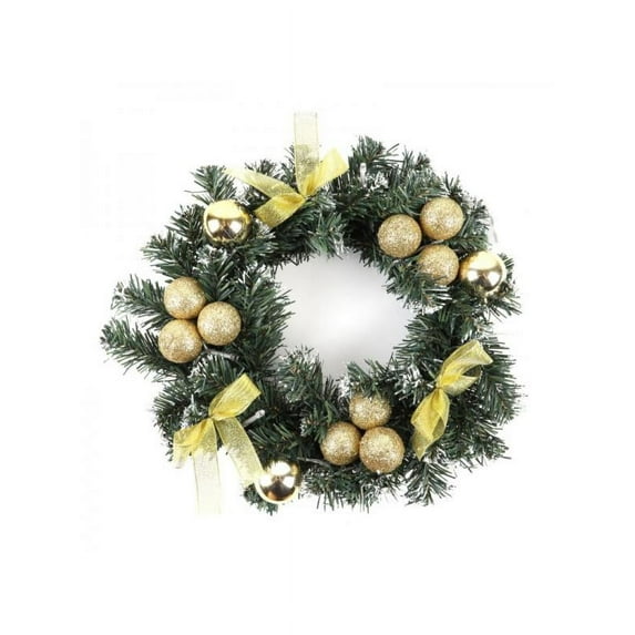 Christmas LED Light String Wreath Front Door Hanging Home Decor Xmas Garland