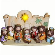 Christmas LED Nativity Manger Set Decoration Christmas Gift Decoration