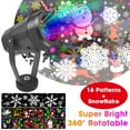 thumbnail image 1 of Christmas LED Projector Lights, Outdoor Christmas Decorations Light with Pattern Snowflake Holiday Landscape Projector Home Garden Decoration, 1 of 8