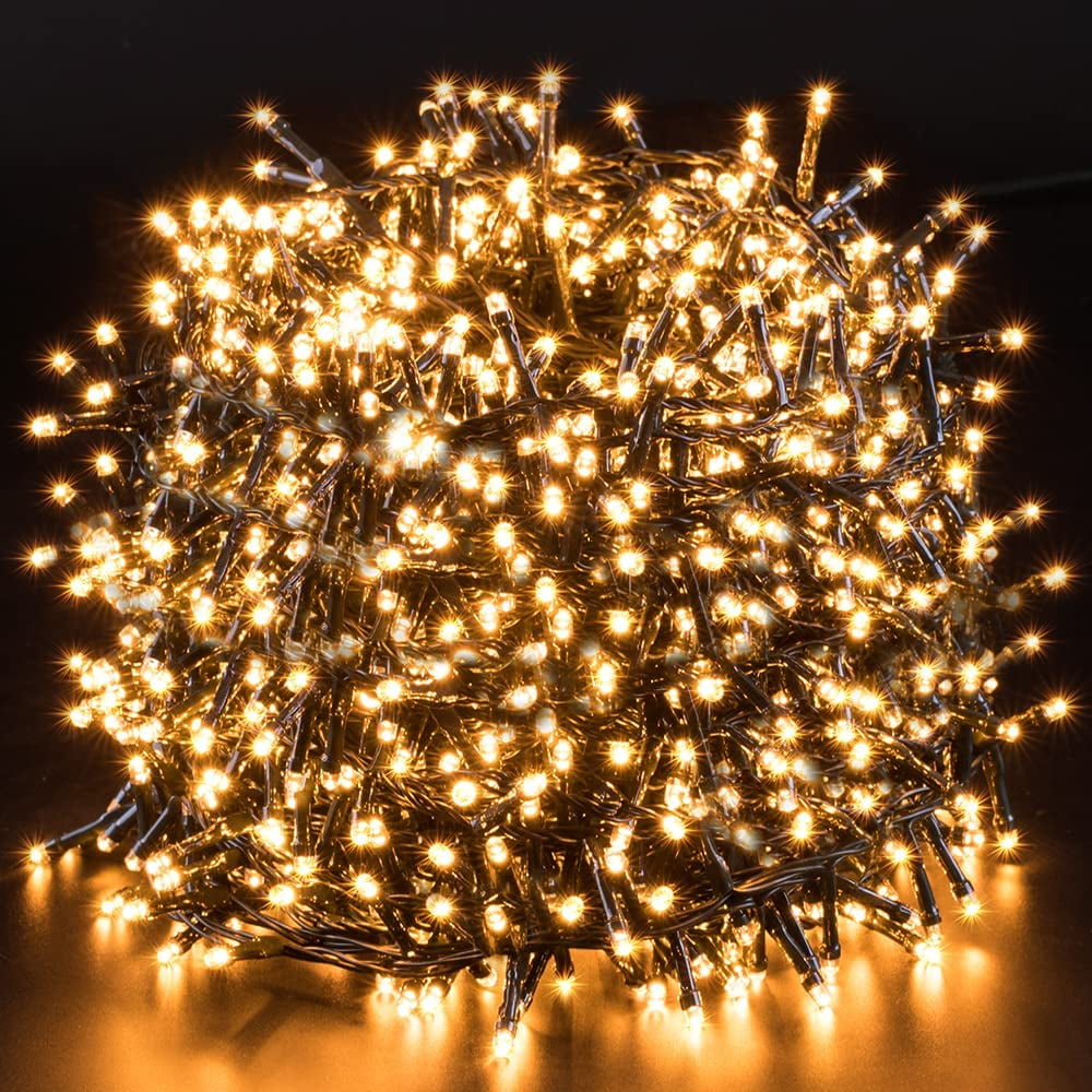 Christmas LED String Lights 164FT 1000 LEDs Christmas Tree Decoration Lights Outdoor
