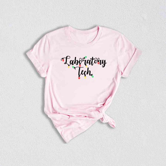 Christmas Laboratory Tech Shirt, Lab Tech Gift, Christmas Lights Shirt, Christmas Gift, Laboratory Scientist Shirt, Medical Laboratory