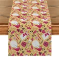 thumbnail image 1 of Christmas Lace White Pattern Snowflake Black Table Runner ration Home r Dinner Table ration Table r, 1 of 6