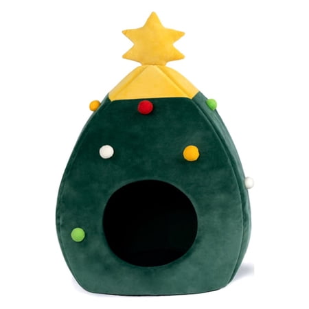 Christmas Lantern Cat Bed(Cat Cave/Cat Perch/Modern Furniture/Cat Tunnel/Activity Center)