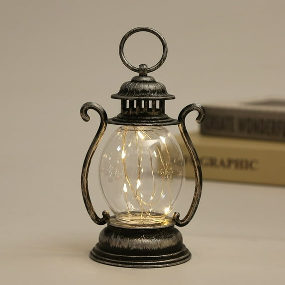 Christmas Lantern LED Light String Small Oil Lamp