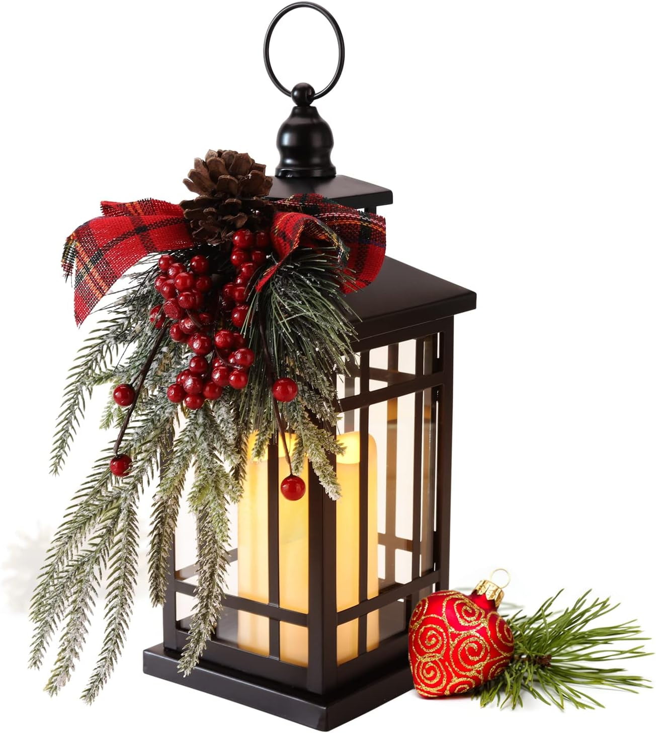 Christmas Lanterns Christmas Decorative Lantern Snow Globe Christmas Decorations Indoor Outdoor