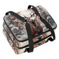 thumbnail image 1 of Christmas Large Capacity Double-Layered Insulated Lunch Bag with Hand Carry, 7.1x11.4x16.1 Inches - Refrigerated Meal Bags, 1 of 6