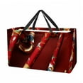 thumbnail image 1 of Christmas Large Capacity Reusable Foldable Oxford Cloth Toy Basket - Beach Bag, Shopping Bags, Laundry Basket, 1 of 7