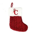 thumbnail image 1 of Christmas Large Letters Christmas Stockings Embroidered Letter Candy Gift Bag Christmas Stocking Gift Bag Christmas Stocking Ornament, 1 of 1