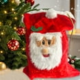 thumbnail image 1 of Christmas Large Santa Drawstring Bags 22 x 33 Inch Jumbo Velvet Santa Bag Christmas Extra Large Gift Bags for Xmas Gift Stuffer Package Supplies, 1 of 6