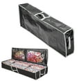 thumbnail image 1 of Blue Stone Christmas Storage Rack Spacious Under Bed Holiday Wrapping Paper Container Perfect For Wrapping Ribbons Bows Wrapping Etc, 1 of 6