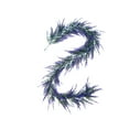 thumbnail image 1 of Christmas Lavender Artificial Flowers Garland - 6Ft Winter Pine Greenery Garland, Cedar Garland, Christmas Decorations for Mantle Fireplace Wedding Arch, 1 of 5