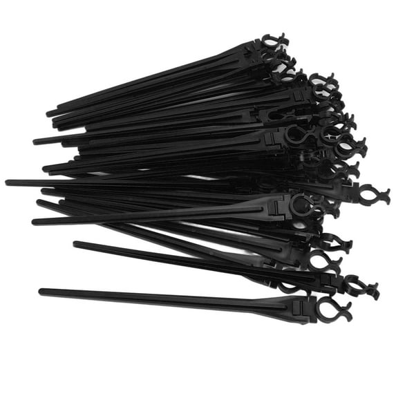 Christmas Lawn Stakes, 50 Pack, 9" Tall, Universal Design For Holiday Lights