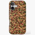 thumbnail image 1 of Christmas Leaf Holiday Festive Seasonal Decorative Pattern Tough Phone Case with iPhone 17 to 11 Pro Max, 1 of 2