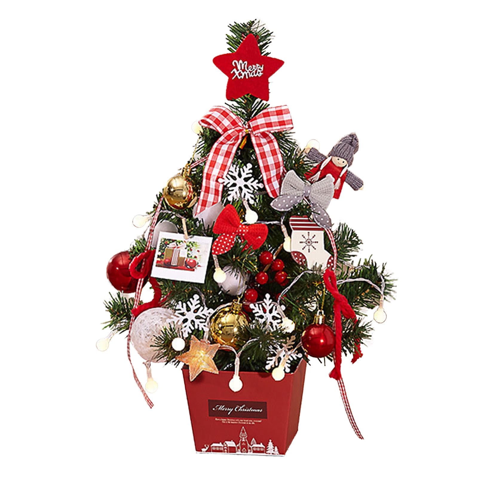 Christmas Led Lights Led Lights for Bedroom Mini Christmas Tree Set