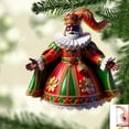 thumbnail image 1 of Christmas Legends Ornament 2D Flat Acrylic - Monsters Hanging Decor, Mythical Creatures Christmas Tree Ornament Gift for Gamers Holiday Stocking Stuffer, 1 of 4