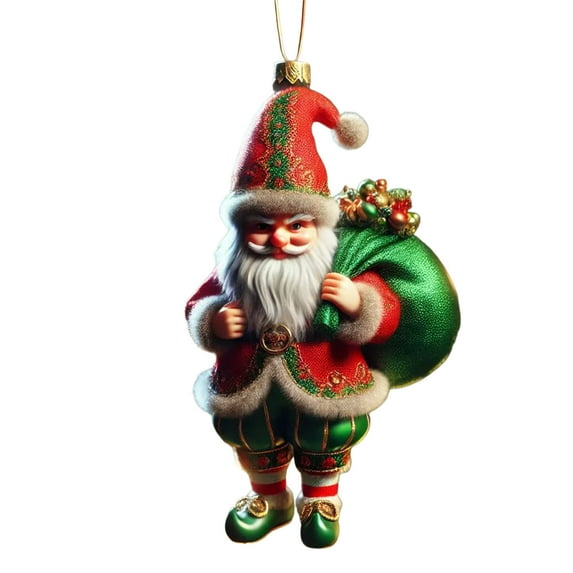 Christmas Legends Ornament – Whimsical Folklore Inspired Holiday Tree Decoration, Easy Hang Mantel Wreath Party Decor Rustic Traditional Storybook Christmas Home Accent Present Idea