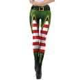 thumbnail image 1 of Christmas Leggings Printed High Waist for Festival Holiday Autumn Ladies, 1 of 7