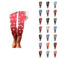 thumbnail image 1 of Christmas Leggings for Women Elastic High Waist Festive Snowflake Print Holiday Tights Pants Workout Yoga Pants, 1 of 6