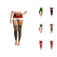 thumbnail image 1 of Christmas Leggings for Women High Waisted Santa Claus Print Ankle Length Seasonal Printed Leggings Soft Brushed Pants, 1 of 6