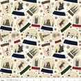 thumbnail image 1 of Christmas Let It Snow Flannel Fabric, 1 of 1