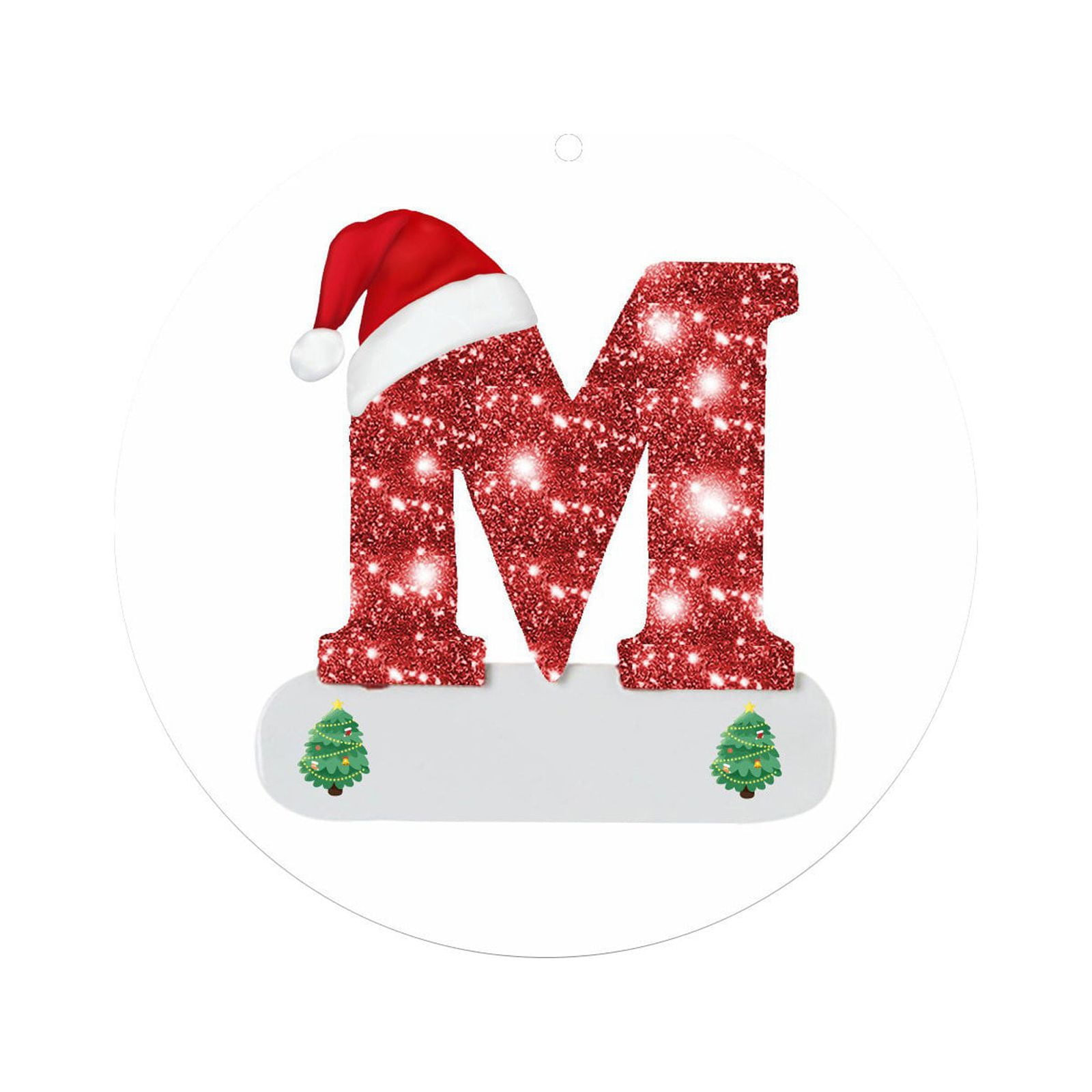 Christmas Letter Ornaments Wooden Christmas Tree Ornaments Letter