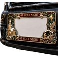 Christmas License Plate Frame, 3D Holiday Car Accessories, 1 Pack ...