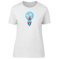 thumbnail image 1 of Christmas Light Bulb T-Shirt Women -Image by Shutterstock, Female Medium, 1 of 4