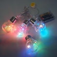 thumbnail image 1 of Christmas Light Bulbs Fairy String Lights, 4-Bulb, Multi-Color, 48-Inch, 1 of 1