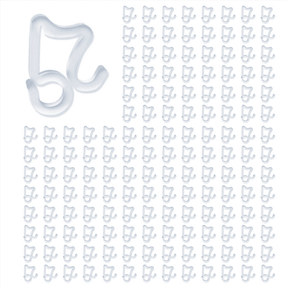 Christmas Light Clips Outdoor, 200 Pack Holiday Clips, for Outside String Lights Hanging Roof Icicle