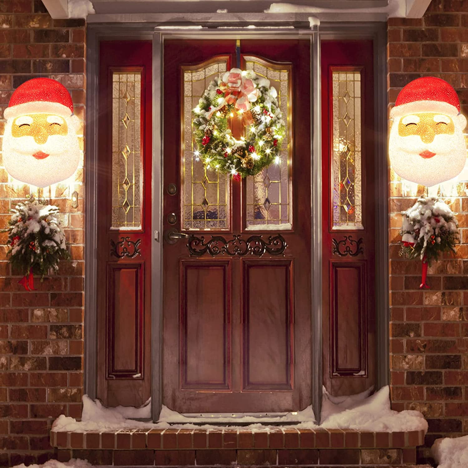 Christmas Light Covers,Christmas Porch Light Covers, Holiday Light Covers for Porch Lights