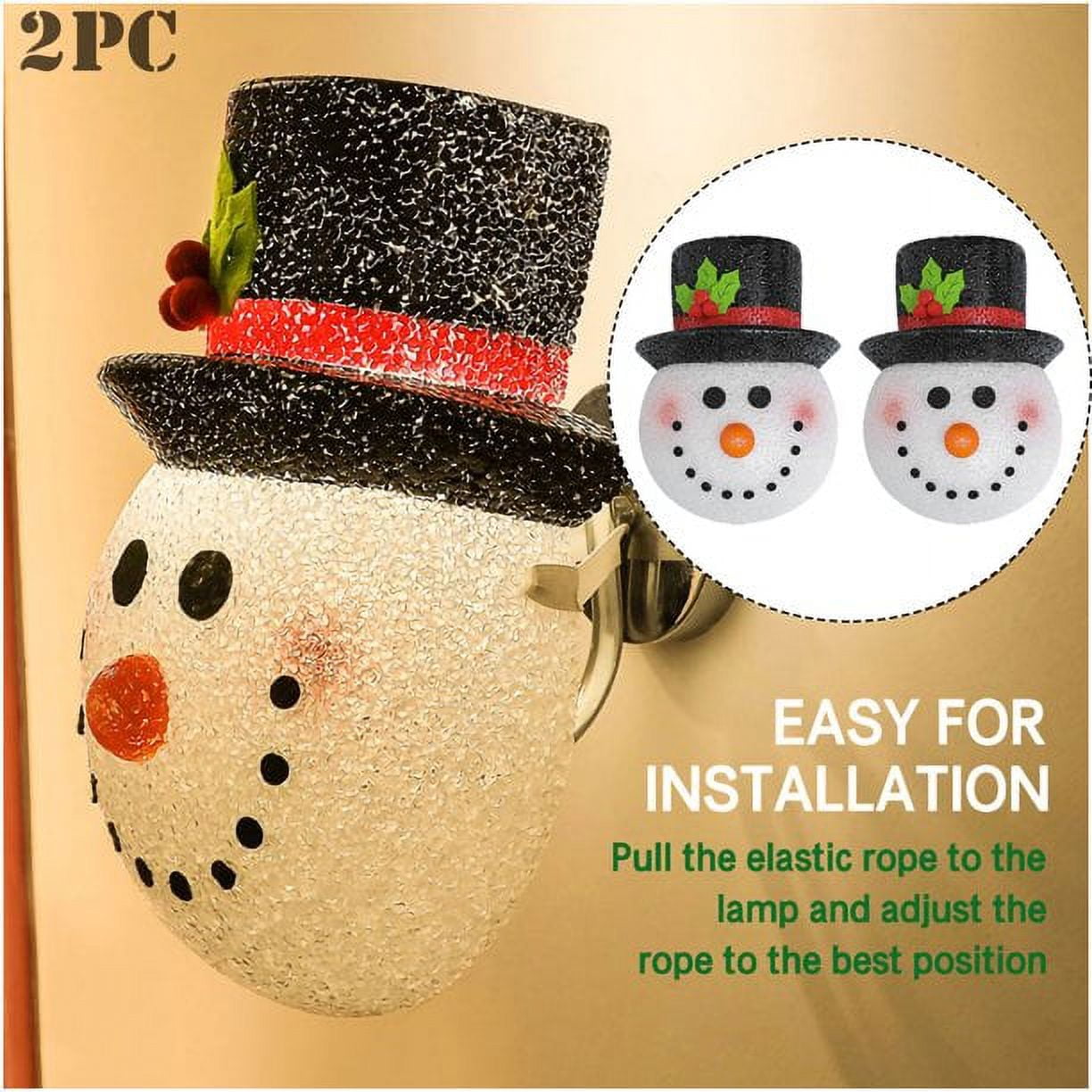Christmas Light Covers,Christmas Snowman Porch Light Cover,Christmas
