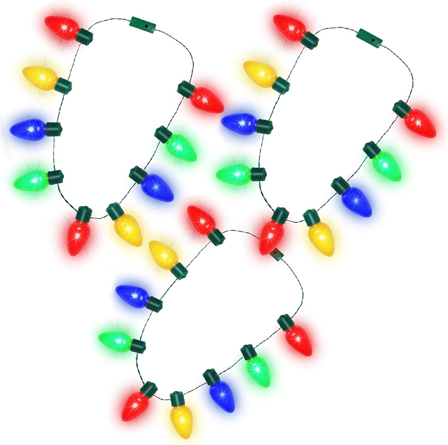Christmas Light Necklace Bulb Holiday Xmas Party Favors Flashing Light christmas-light-necklace-bulb-holiday-xmas-party-favors-flashing-light
