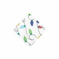 thumbnail image 1 of Christmas Light Printed Holiday Napkin, 1 of 4