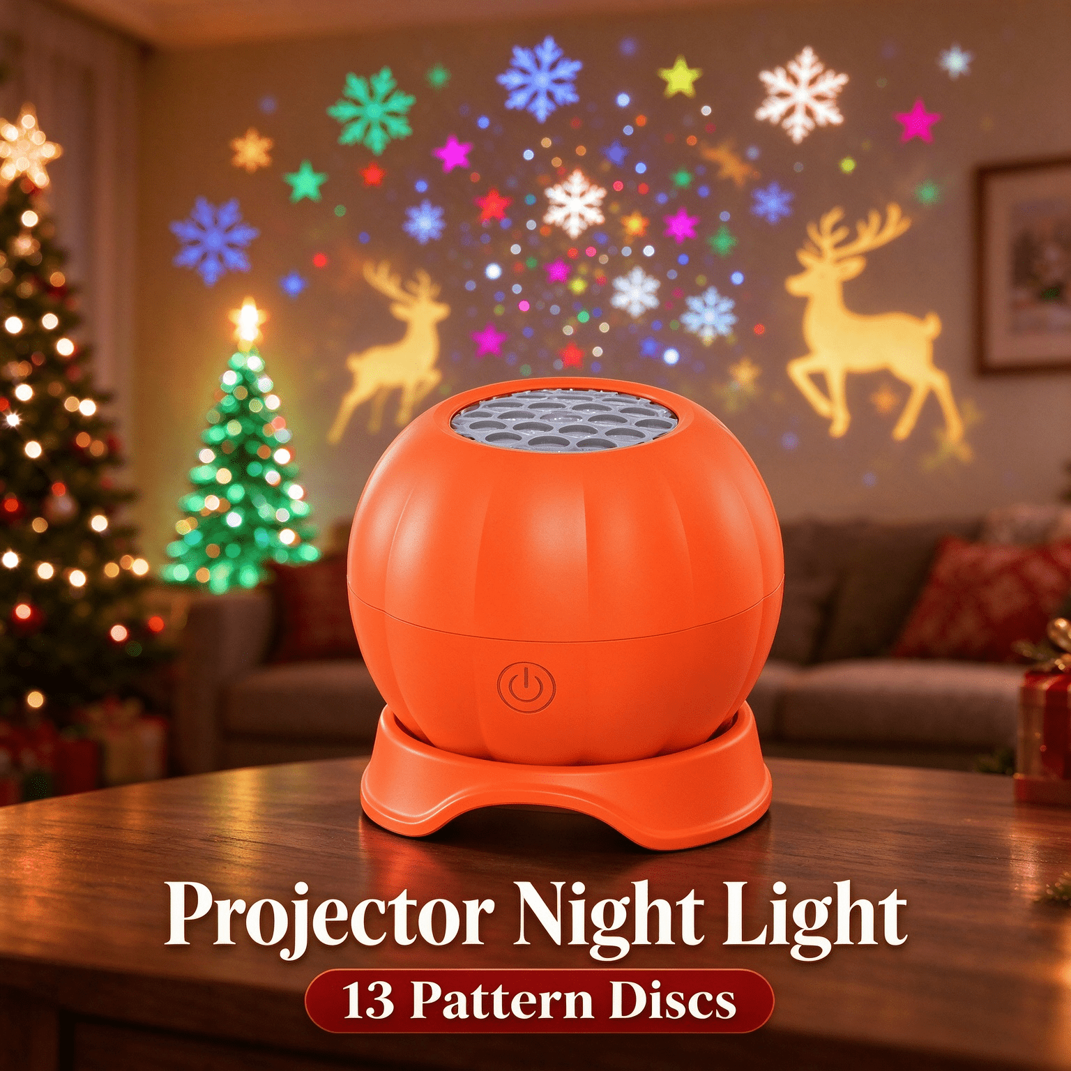 Christmas Light Projector with 13 Films, Merry Glow Christmas Projector ...