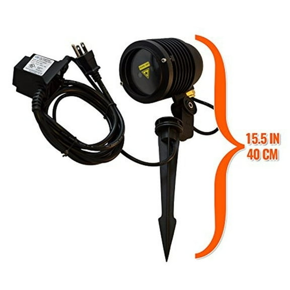 Christmas Light Projector with Red and Green Rotating Laser Lights,Wireless Remote Control