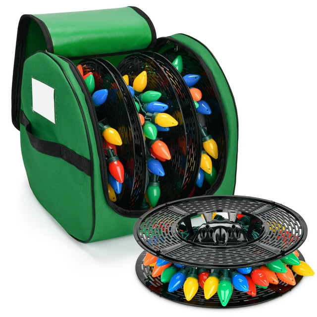 Christmas Light Storage Bag, 600D Oxford Fabric Christmas Light