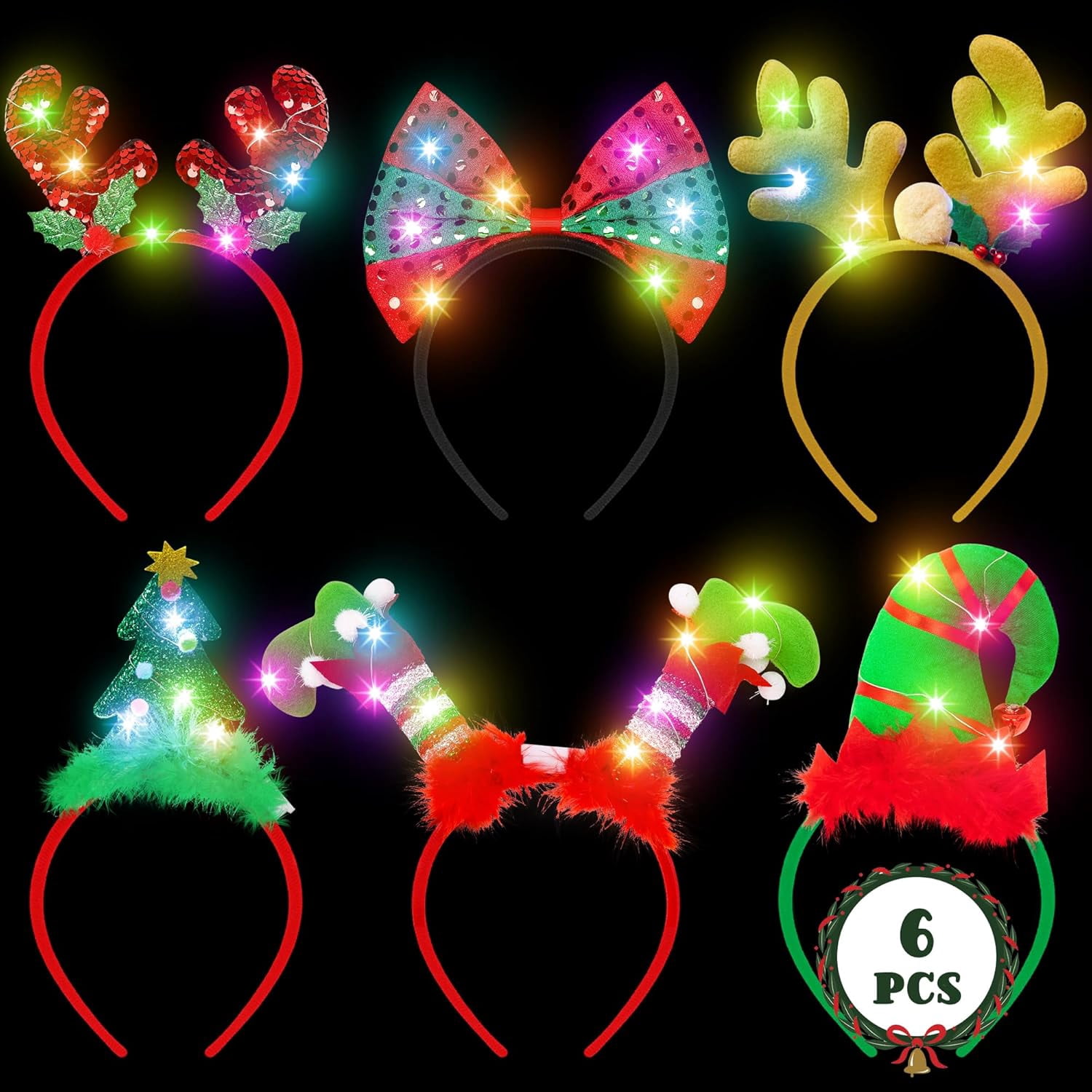 Light Up Reindeer Antlers