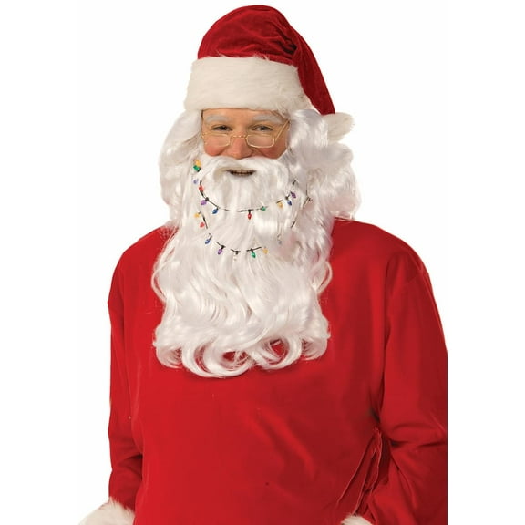 Christmas Light-Up Santa Beard