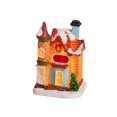 thumbnail image 1 of Christmas Lighted Toy Shop Building Tabletop Decoration, Snow-Covered Painted Resin, Single Piece, 1 of 5