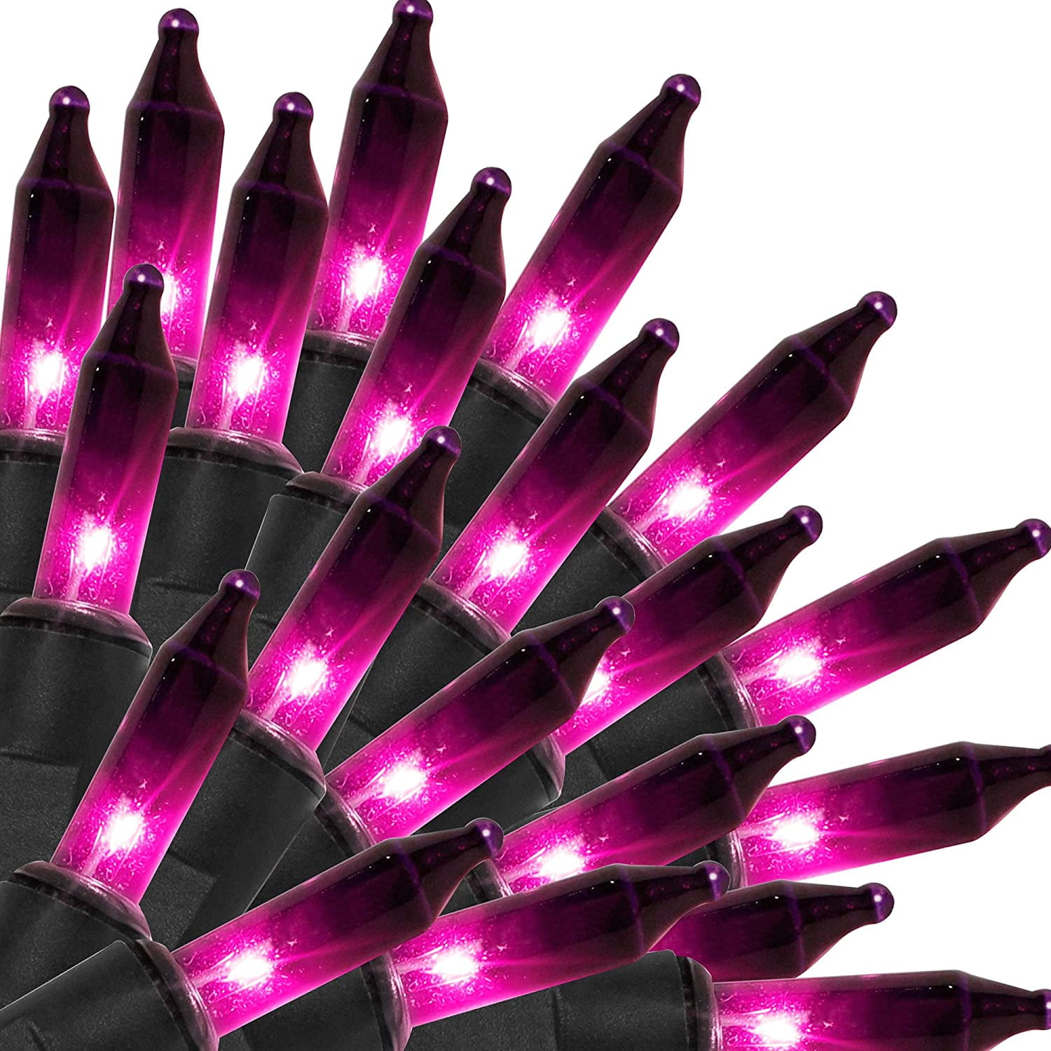 Christmas Lights, 16.4ft 50 LED Incandescent Mini String Light, Battery