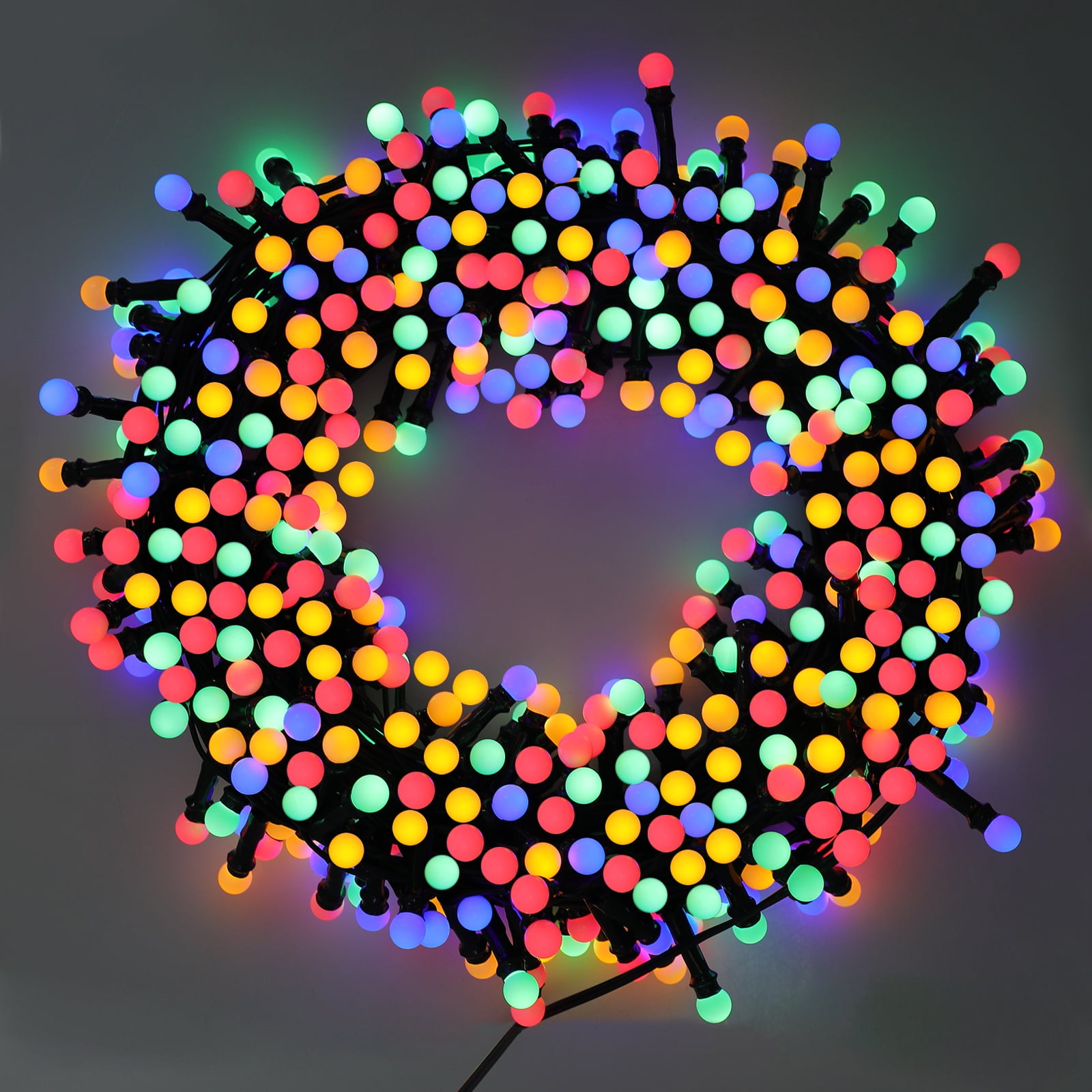 Christmas Lights 33FT 300 LED 8 Twinkle Modes & Remote Control