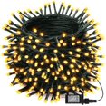 Christmas Lights 43FT 100 LED String Lights with 8 Modes Outdoor