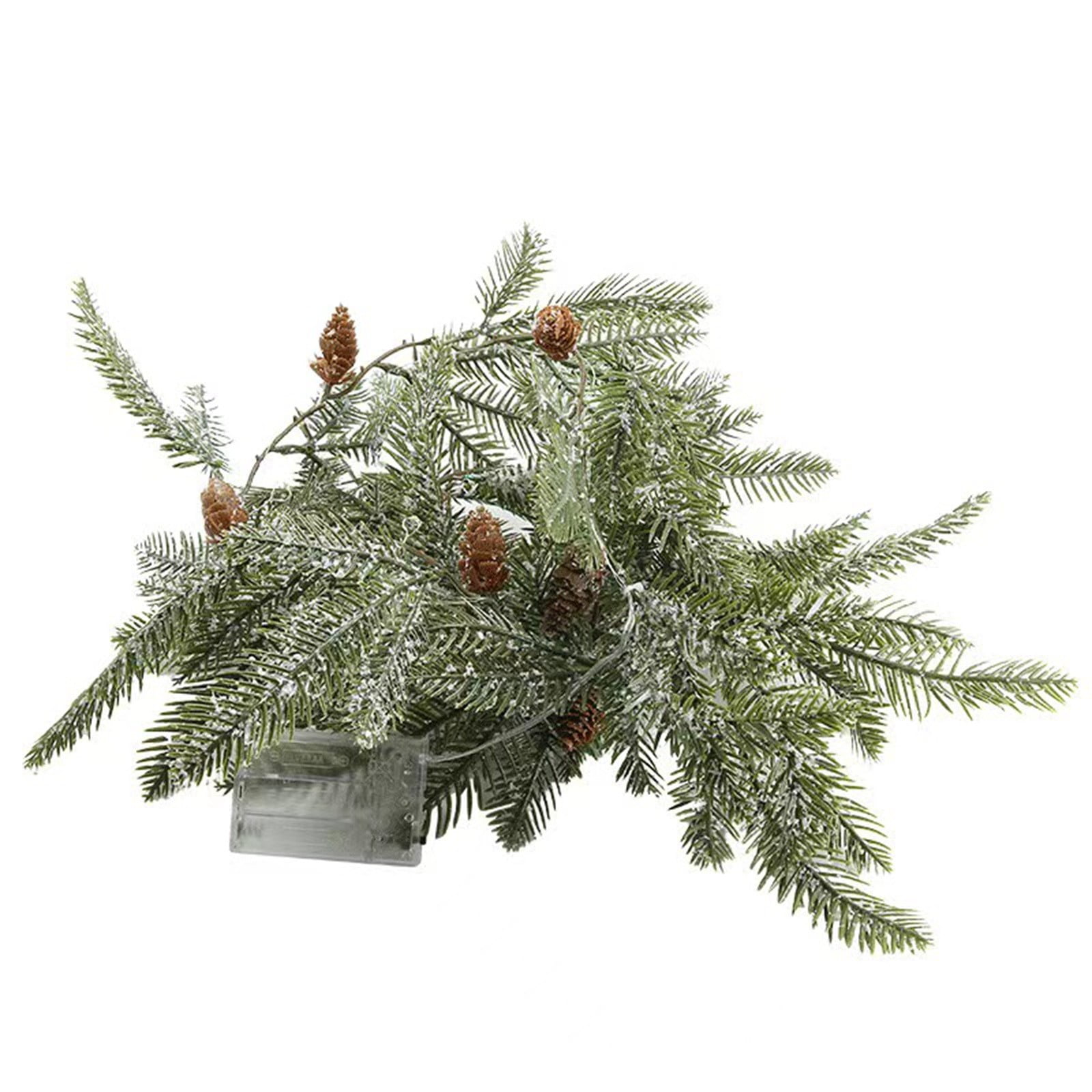 Christmas Lights for Bushes Battery Powe Wire String Lights Solar Net