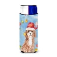thumbnail image 1 of Christmas Lights Cavapoo Michelob Ultra Hugger for Slim Cans, 1 of 1