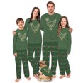 thumbnail image 1 of Christmas Lights Chicken Pajamas For Family And Dog, Green Matching Chicken Holiday PJs, Plus Sizes, With Pockets, 1 of 7