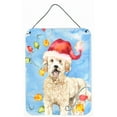 thumbnail image 1 of Christmas Lights Goldendoodle Wall or Door Hanging Prints, 1 of 1
