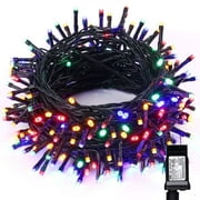 Christmas Lights Multicolor, Toodour 82ft 200 LED Christmas String Lights with 8 Modes, Timer, Connectable Plug in Christmas Outdoor Indoor Lights for Home, Garden, Party, Christmas Tree Decor